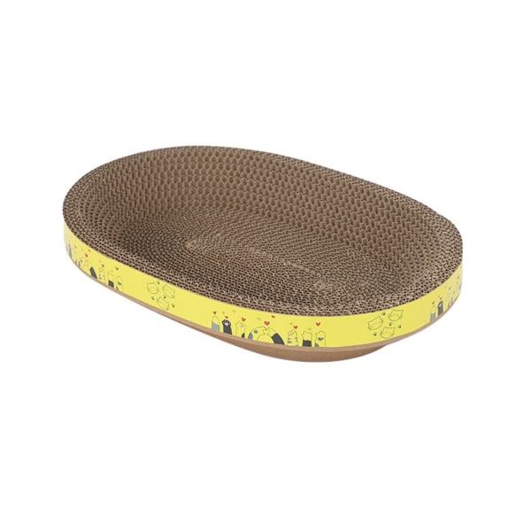 Cat Scratcher Wellpapp Scratch Pad Cat Scratching Lounge Bed Soffa Katt Scratch Bäddsoffa för innekatter