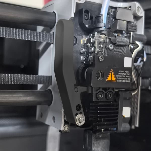 Solid plasthåndtak for Lab P2S ekstruder filamenttrimmerholder