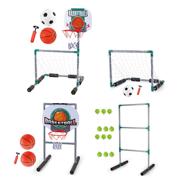 Flydende Basketballkurv Mål Poolside Vand Pool Basketball Fodbold Mål Net Style E