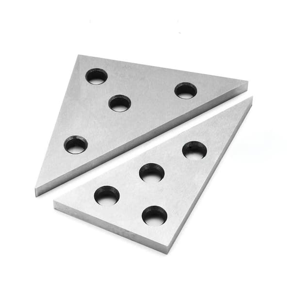 Solid vinkelplatesett Trekantet vinkelblokk 30-60-90 grader og 45-45-90 grader