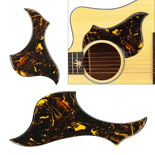 Skraplatta Gitarrtillbehör Gitarr Bakplatta Skraplatta för Gitarr