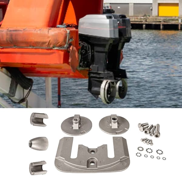 Marinevedligeholdelsesanodesæt med matchende hardware inkluderet