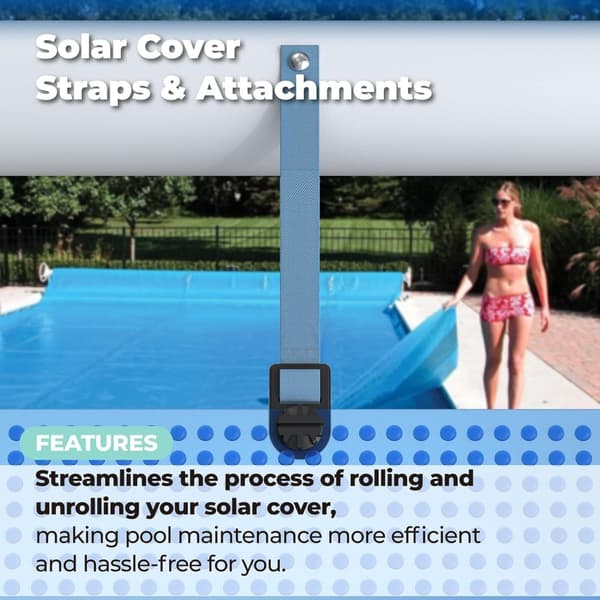 Pool Solar Cover Rem fastgørelsessæt til rulle Pool fastgørelsesudstyr
