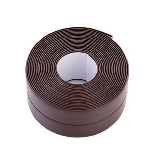Caulk Tape Forseglingstape, Vandtæt PVC Selvklæbende Caulk Tape Forseglingstape til Køkken Toilet Badeværelse Badekar Håndvask null - B