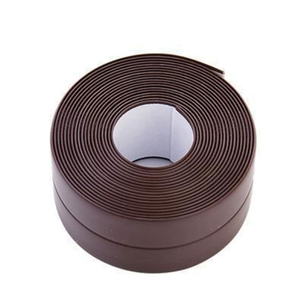 Caulk Tape Forseglingstape, Vanntett PVC Selvklebende Caulk Tape Forseglingstape for kjøkken Toalett Bad Badekar Vask null - B