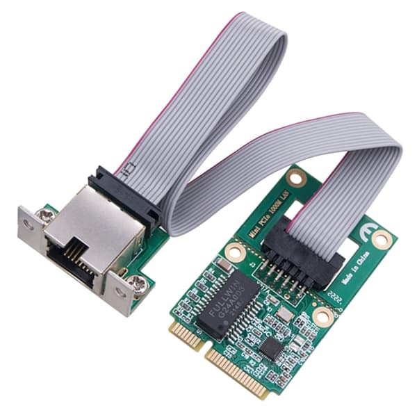 Mini PCIE Gigabit Ethernet netværksadapter RTL8111F Chip 10/100/1000Mbps
