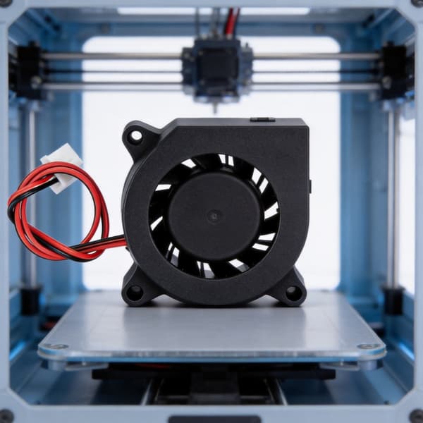 4020 Højhastighedsblæser til 3D-printer 12/24V Ventilationskøleblæser