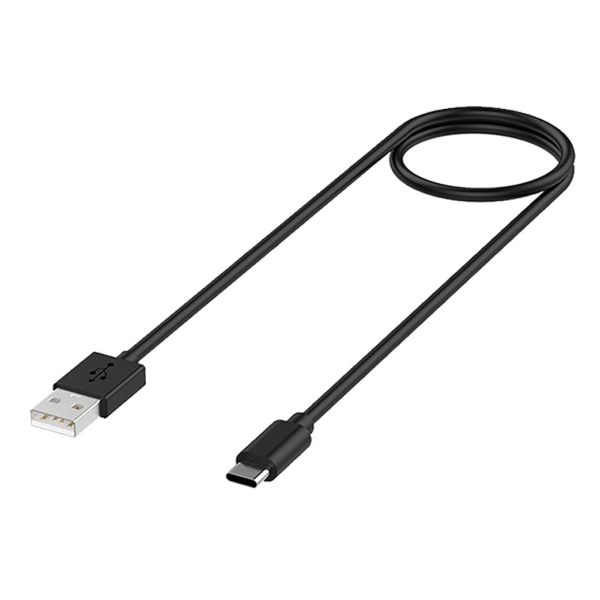 80CM USB Typ C Laddningskabel för hemmabruk Strålningsmätningsdetektorer Black