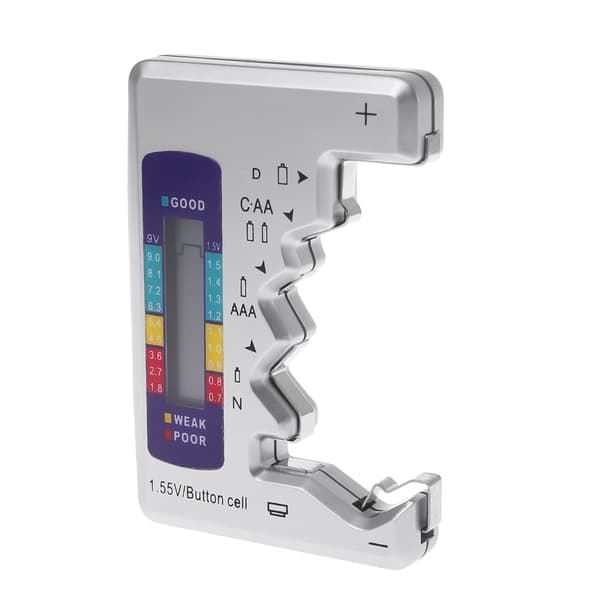 Digital LCD Display Batteritester Lithium Batterikapacitet Kontrol Cell Tester