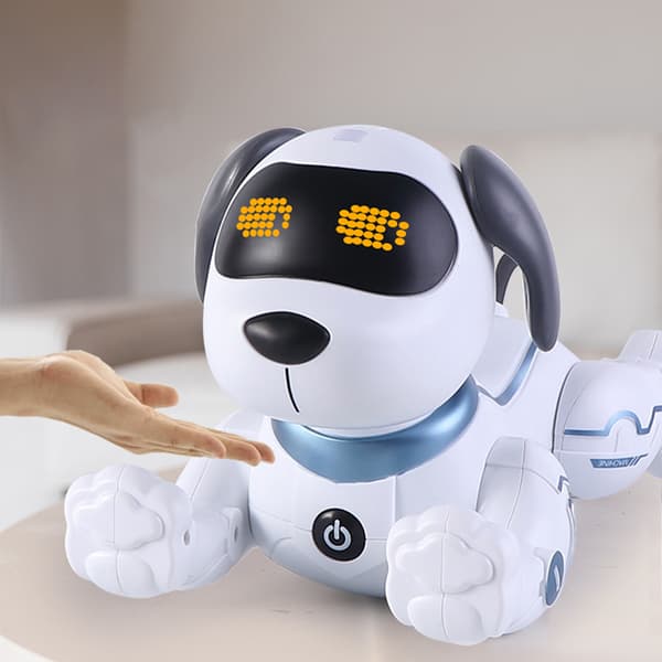 Fjernbetjent hund RC robotstunt hvalp dansende programmerbar til smart legetøj interaktiv gave
