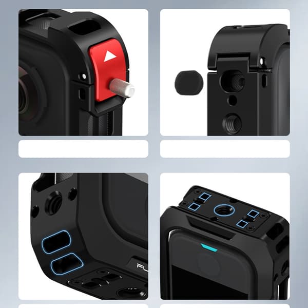 Kaninbur för X4 Air Extended Protective Frame Case Housing Case Frame