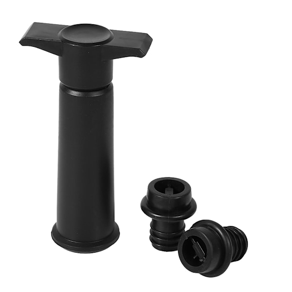 1 set Wine Saver tyhjiöpullon set, 1 pumppu + 2 korkin tiivistyssäilöntäaine Dri