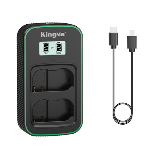EN-EL15 ENEL15 LCD Double USB C -pikalaturi D7200 D7000 Z5 Z6 Z6ll Z7II D7100 D810 kameran lataustelakointiaseman lisävarusteet