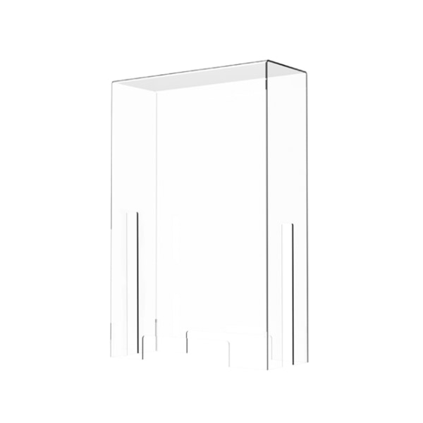 Transparent Host Cover Case Skydd för Host Game Console Dust Acrylic Cover Controller Dammtätt skal