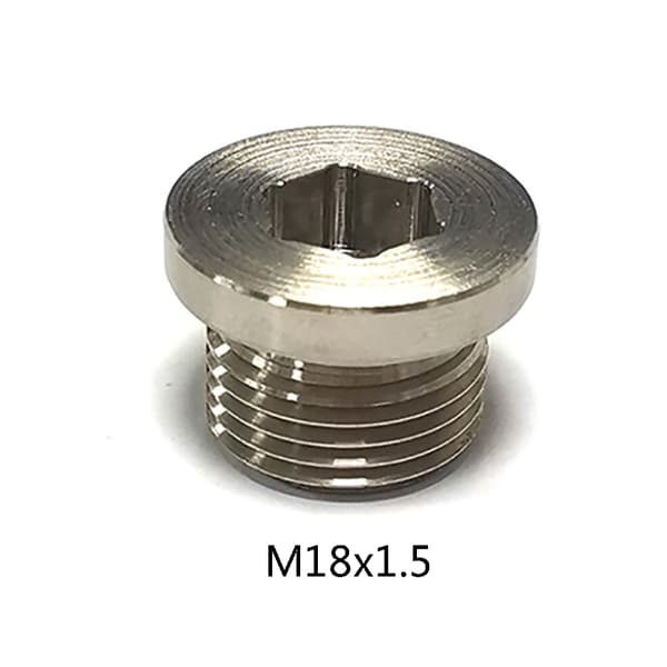 M18x1.5 Gevind Hex Socket til Hoved O2 Ilt Sensor Prop Bolthul Bredbånds Møtrik