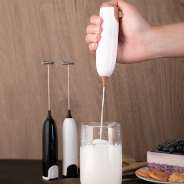 Elektriska mjölkskummare Non-Stick-blandare Mjölkskummare Äggvisp 3 färger för jämnar kaffe Mjölkskumpuré Barnmat null - C