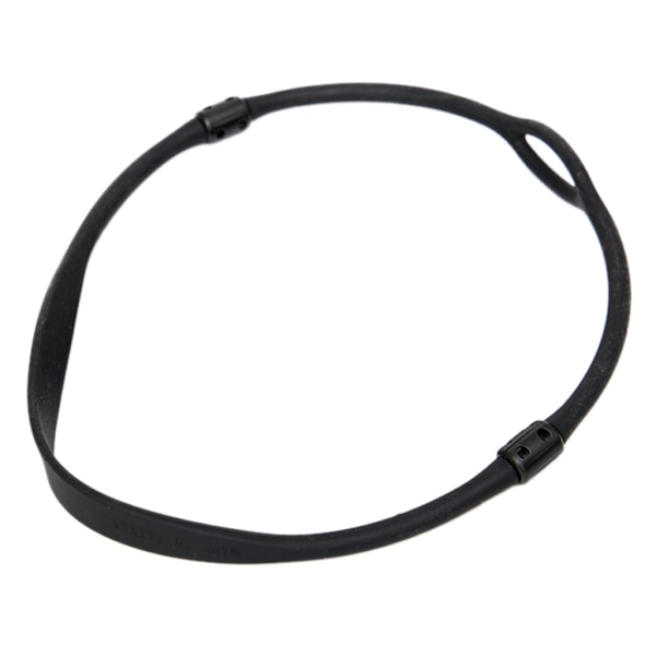 Mundstykke Regulator Halskæde Ringe Slanger Holder Fleksibelt Dykker Tilbehør 18cm black