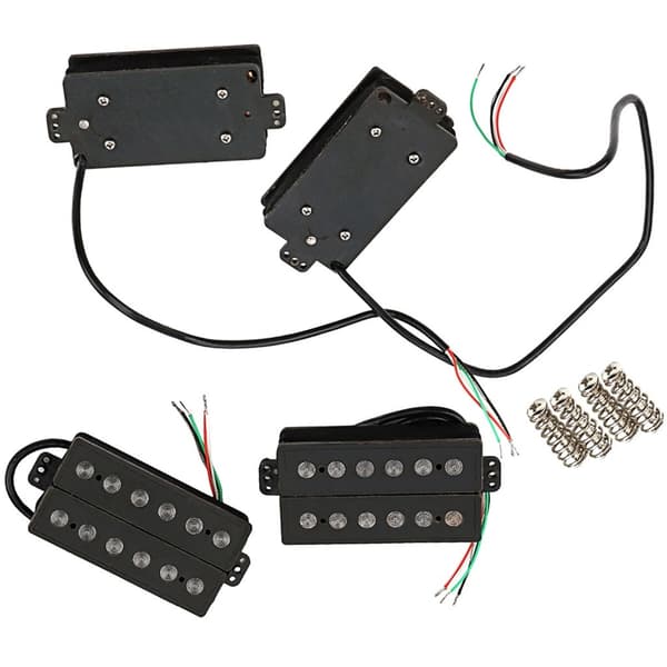 Gitar Dobbel Coil Pickups Erstatninger Rekvisita Tilbehør for Gitardeler
