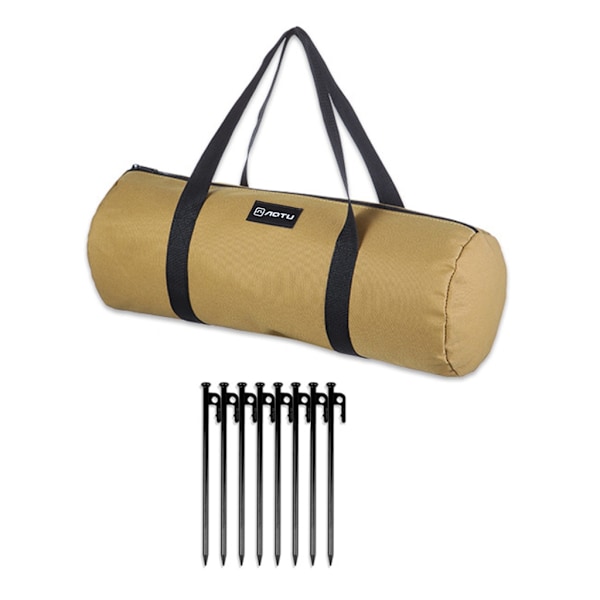 Portable Heavy-Duty Tent Stake Bag with Tent Tool Large Capacity Carry Bag Set B