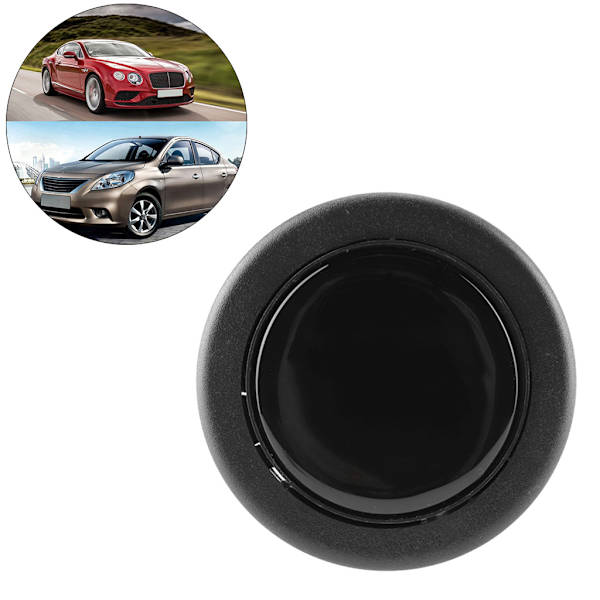 Sort Universal Modificeret Auto Rat Horn Knap Udskift gamle Dele