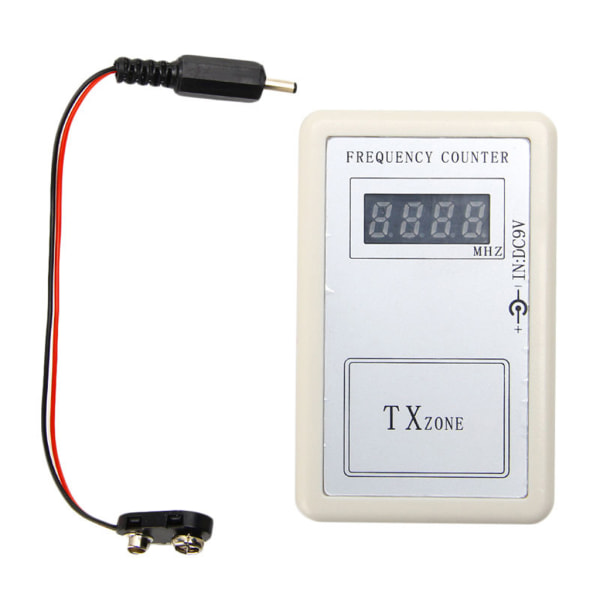 Handhållen trådlös fjärrkontrolldetektor Counter Frequency Tester 250-450 MHZ