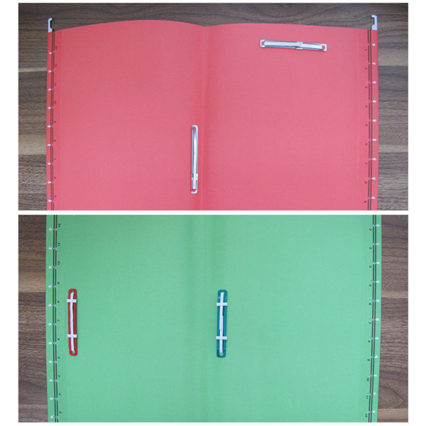 25 st/ set Bärbar hängmapp Hängmappshållare Pappersram Dokument Organizer Kontorsmaterial Blue