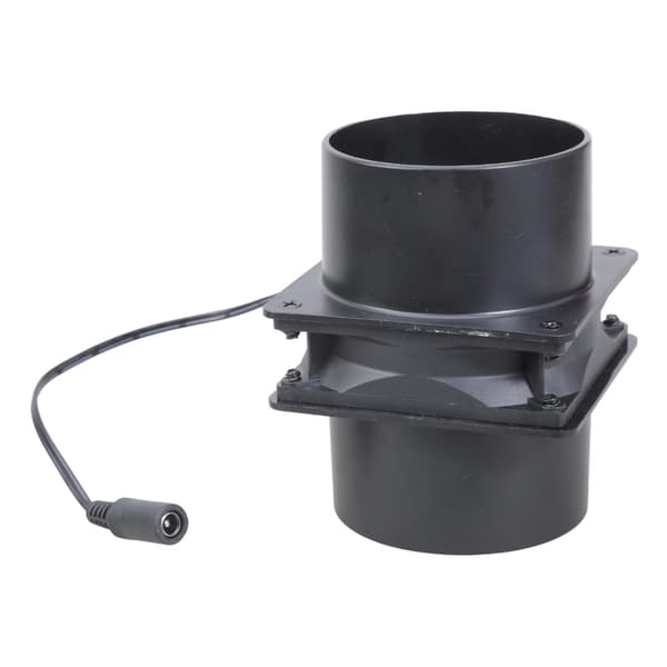 12V 8cm Inline Kanalvifte Med Hastighetskontroller Kraftig Ventilasjon