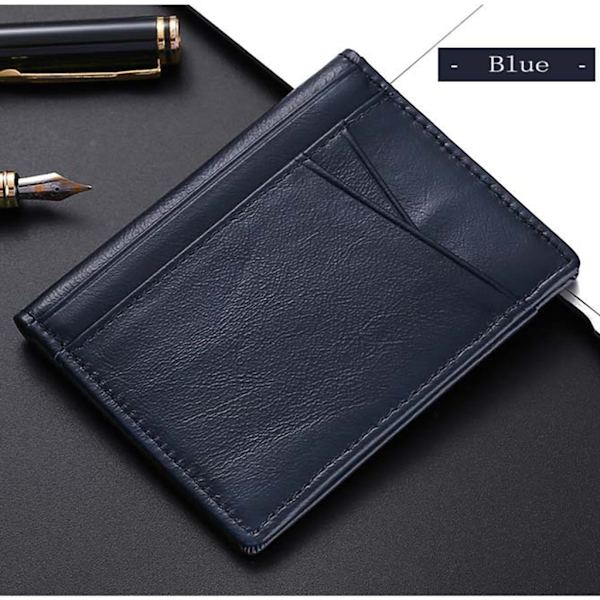 RFIDBlocking Pankkiluottokorttikotelo Bifold Pocket Lompakko Multi-Slot Lompakko Black