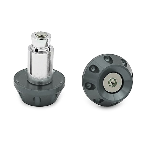 1 par endeplugger til sykkelstyre i aluminium, ekspanderende endestykker for låsestang for motorsykler, stangende for 7/8" 22 mm styre