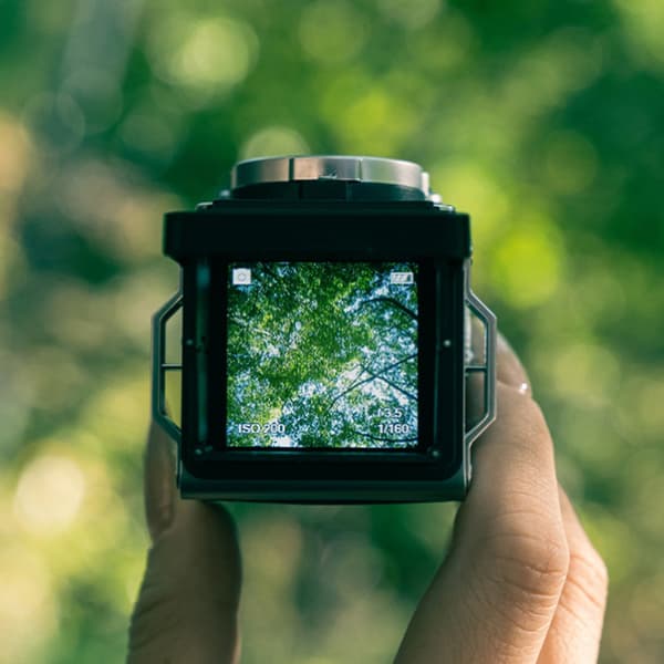 Nostalgisk Mini Digitalkamera Videokamera för Gatufotograferingar