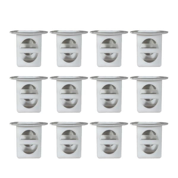 12-pack multifunktionell hydroponisk odlingskruka, förhöjd såddbricka