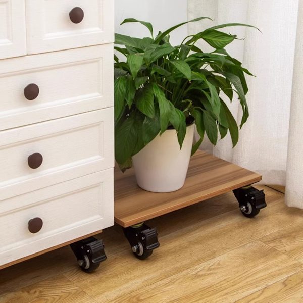 Huonekalupyörät 2,5" universal kierteitetyt pyörät Yksinkertainen asennus null - B