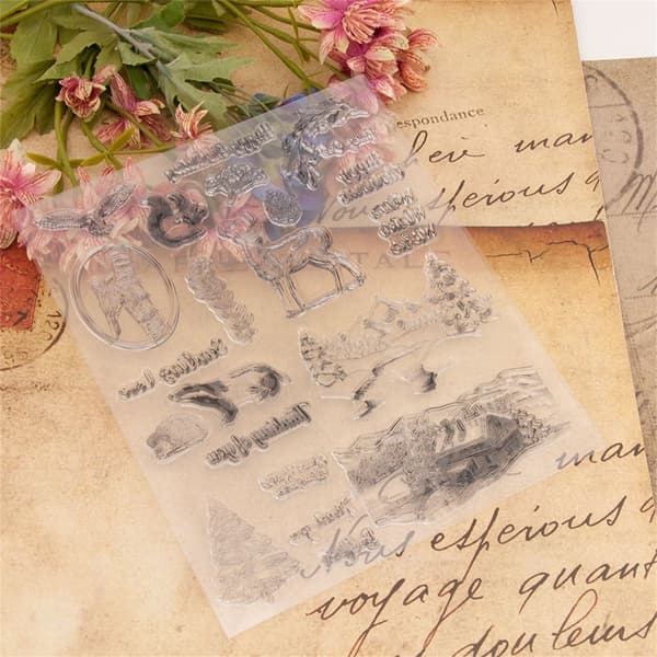 Julstämplar Klara Silikonstämplar Jul Scrapbooking Stämplar
