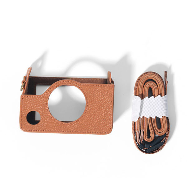 Holdbart retro beskyttelseshylster til FujifilmInstaxMiniEVO Ridsemodstandskamerabeskytter til etui med rem