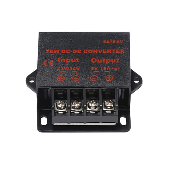 75W strømforsyningsomformermodul DC12V/24V til DC5V 15A for LED-strømprosjekter