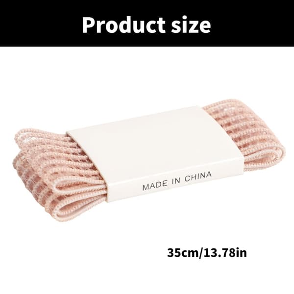 Usynlige Ballet Pointe Sko Stropper 35cm Ballet Pointe Sko Elastikbånd