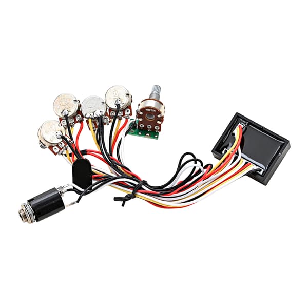 Baspickup, 3-bands aktiv & passiv EQ Equalizer Elektrisk basförförstärkarkrets