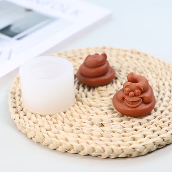 Bæsjformet Lysform 3D Silikon Bakeformer for DIY-Hjemmefestbord