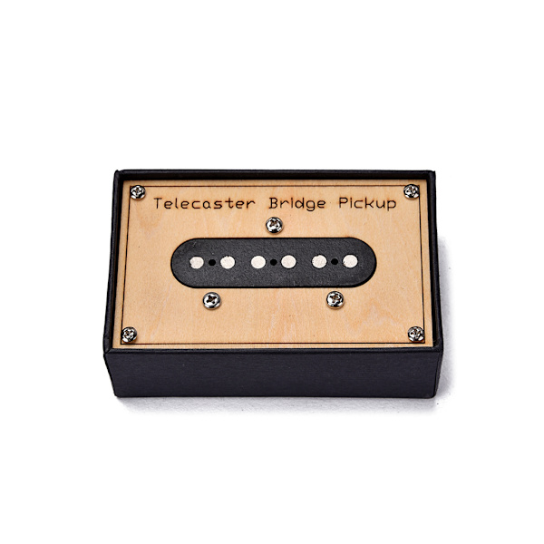Alnico 5 S-trat Single Coil Bridge Pickup for Elektrisk Gitar Deler, Svart