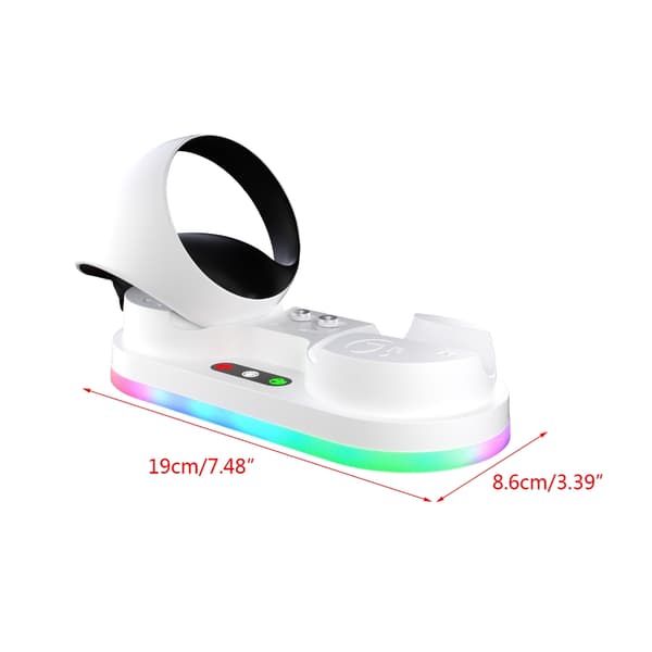 Magnetisk ladestasjon kontrollerfeste for PS VR2 håndtaksdisplaystativer