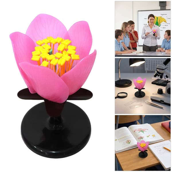 1:1 Skala Förstorad Persikoblomma Anatomimodell För Klassrumsdemonstration