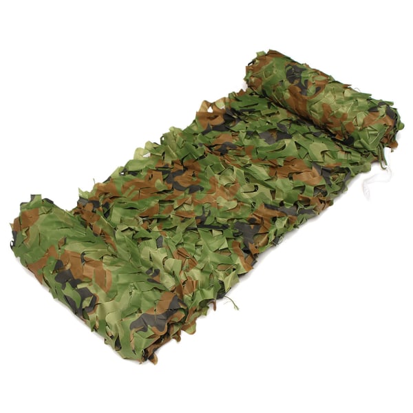 Kamouflagenät Camo Jakt Skytte Gömma Armé Camping Skogsnät Tält 3*4M