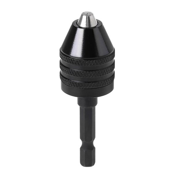 1/4" Nøglefri borekrone Chuck Adapter Converter Quick Change 0,8-8 mm sekskantskaft