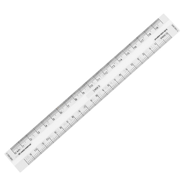 MP-1 Map Scale Flexibel MP-1 Coordinate Scale Militära gradskivor för utomhusbruk null - MSR1