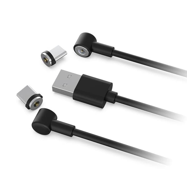2-i-1 Magnetisk Typ C Laddningskabel Multi Laddningskabel För PSVR2