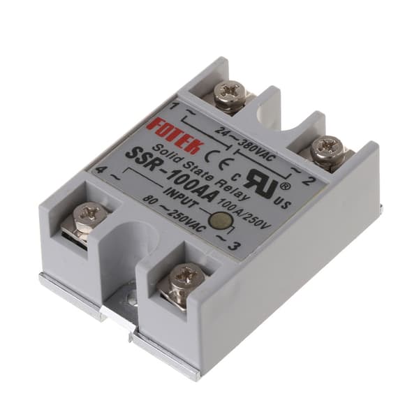 SSR-100AA Solid State Relæ Modul AC til AC Solid State Modstandsregulator
