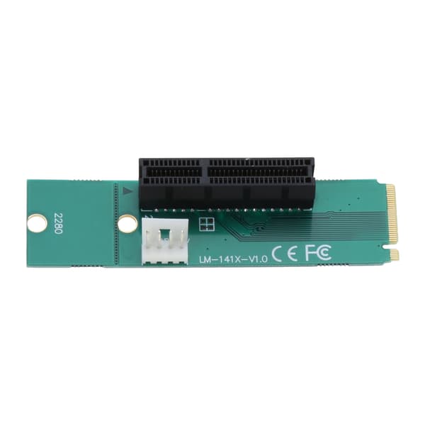 Adapterkort NGFF M2 til PCI-E 4X Riser-kortkabel Tilleggskort Erstatning