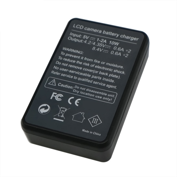 NPW126 LCD-laddare USB -kamera Batteriladdare Effektiv laddning för FinePix HS30,HS30EXR HS33EXR HS35EXR HS50EXR
