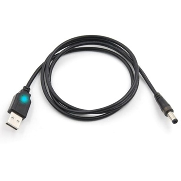 USB til for DC Konverter kabel til QC 2.0/3.0 USB til for DC 12V/9V Spænding Step Up Kabel 5,5x2,5 mm til DC Connect for LED L