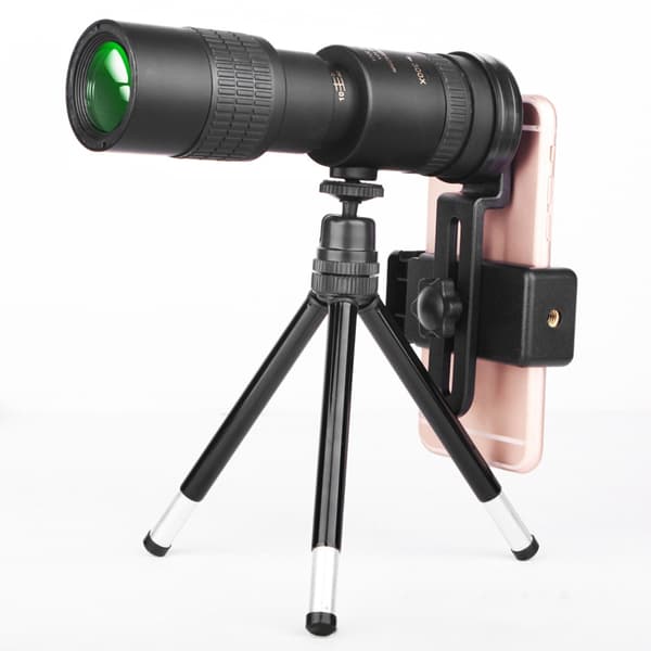 Højeffekt monokular til smartphoneadapter, jagt, observation, camping, vandring